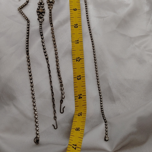 Vintage rhinestone chokers necklaces $9ea/4for$30 - Picture 9 of 10